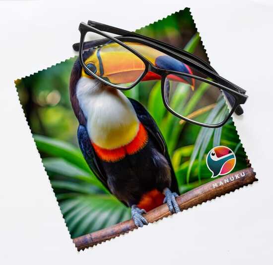 R-PET Sublimation Mikrofasertuch 15 x 15cm