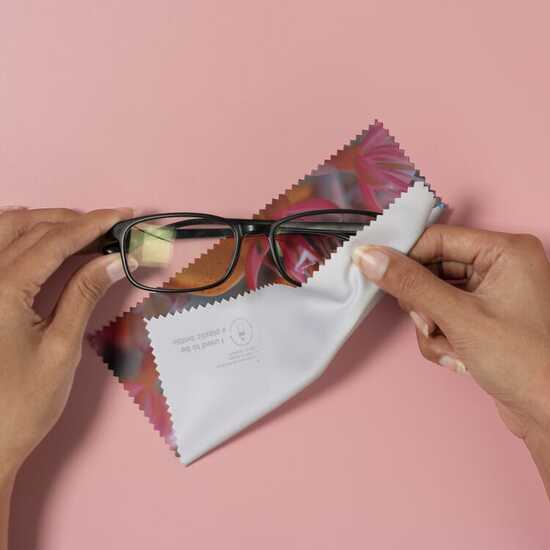 R-PET Sublimation Mikrofasertuch 15 x 15cm