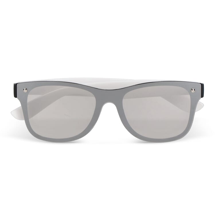 Justin R-PC Sonnenbrille mit verspiegelten Uni-Gläsern UV400