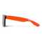 Justin R-PC Sonnenbrille mit verspiegelten Uni-Gläsern UV400