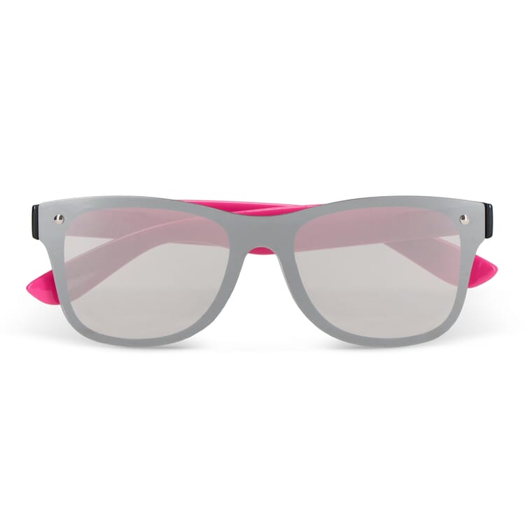 Justin R-PC Sonnenbrille mit verspiegelten Uni-Gläsern UV400