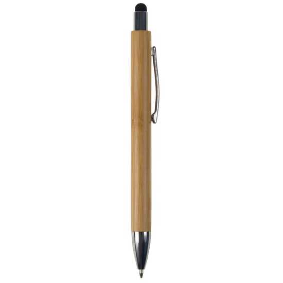 Bambus Kugelschreiber New York mit Touchpen