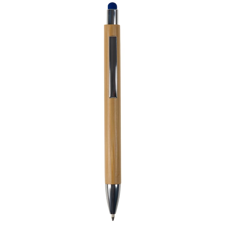 Bambus Kugelschreiber New York mit Touchpen