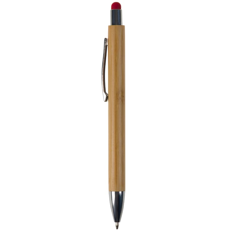 Bambus Kugelschreiber New York mit Touchpen