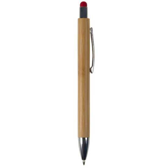 Bambus Kugelschreiber New York mit Touchpen