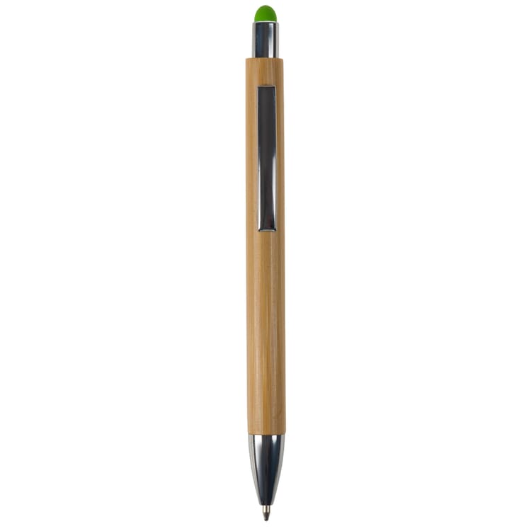 Bambus Kugelschreiber New York mit Touchpen