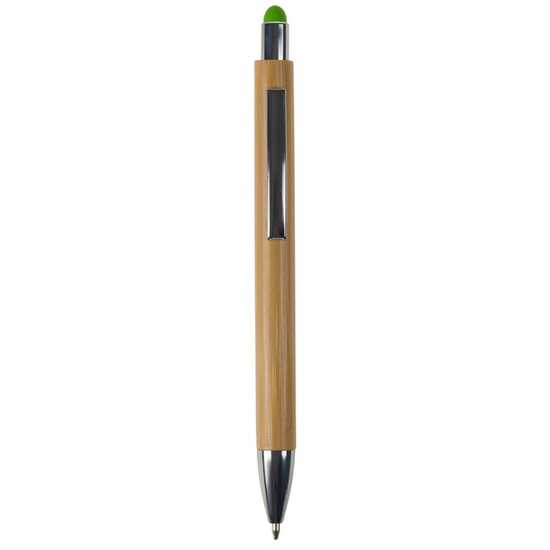 Bambus Kugelschreiber New York mit Touchpen
