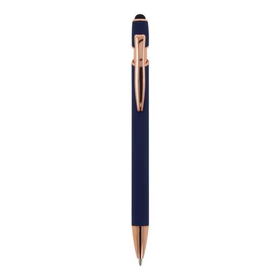 Kugelschreiber Paris Deluxe Metall gummiert