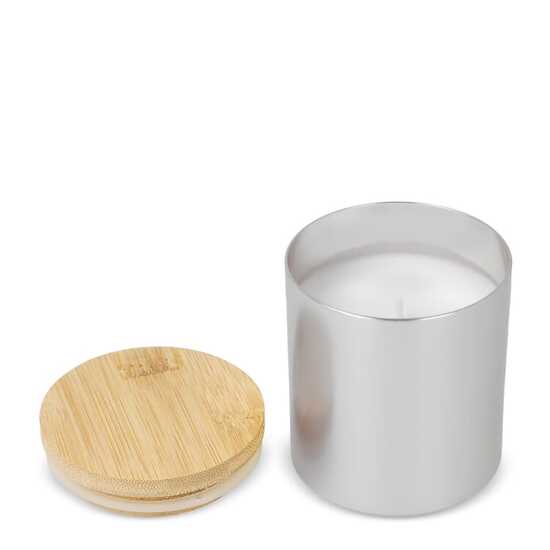 Bhakti-Duftkerze auf pflanzlicher Basis in recyceltem Aluminiumgefäß