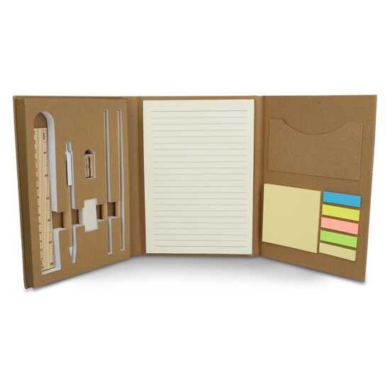 Briefpapier-Set aus Recycling-Papier