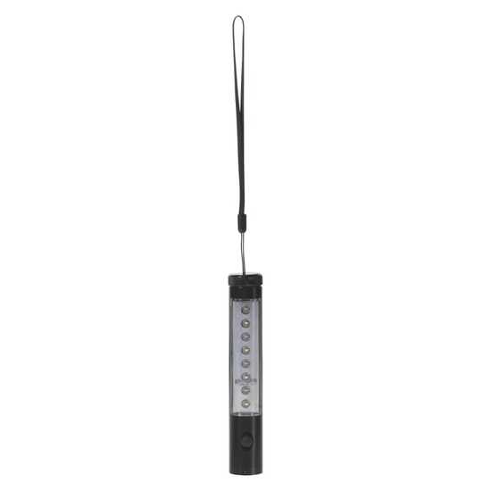 Aluminium Taschenlampe mit Magnet, 5+8 LED´s