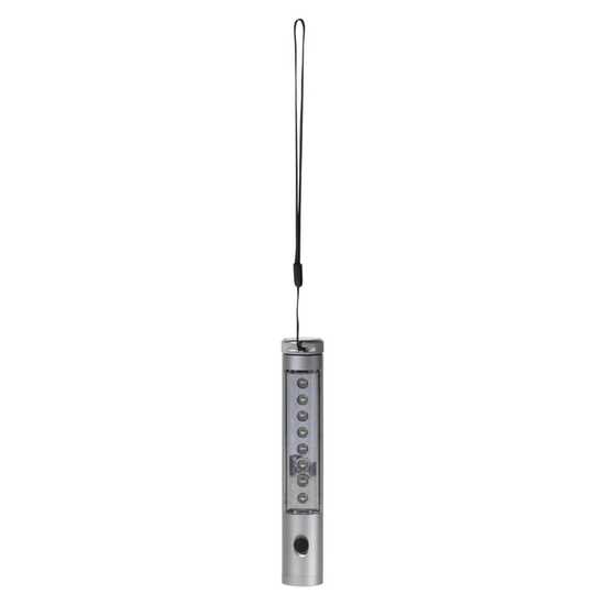 Aluminium Taschenlampe mit Magnet, 5+8 LED´s