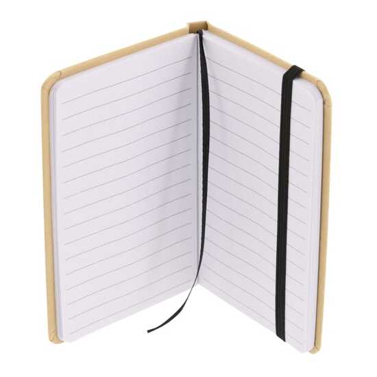 Papp-Notizbuch runde Ecken A5