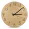 Wanduhr Bambus