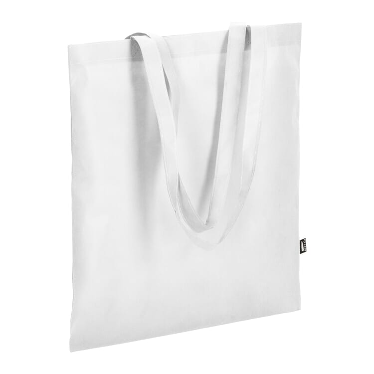 R-PET Tragetasche aus Non Woven mit langen Griffen 38 x 42cm 75g/m²