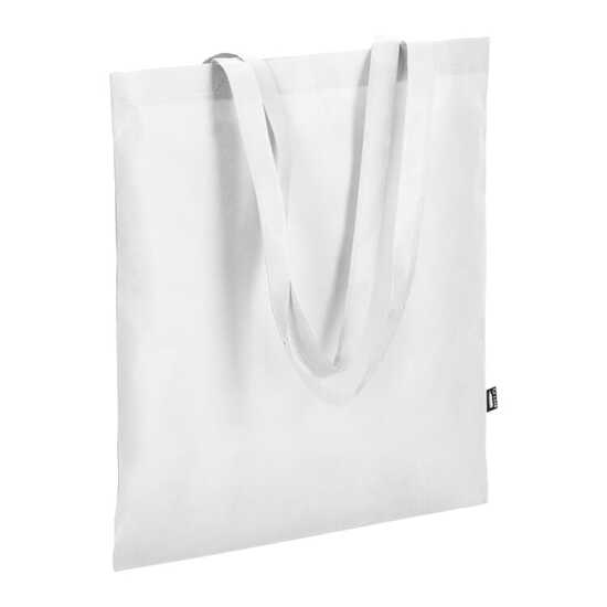 R-PET Tragetasche aus Non Woven mit langen Griffen 38 x 42cm 75g/m²