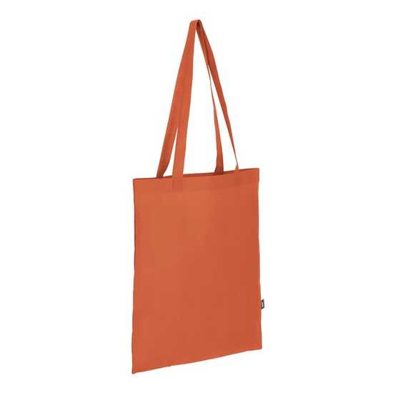 R-PET Tragetasche aus Non Woven mit langen Griffen 38 x 42cm 75g/m²