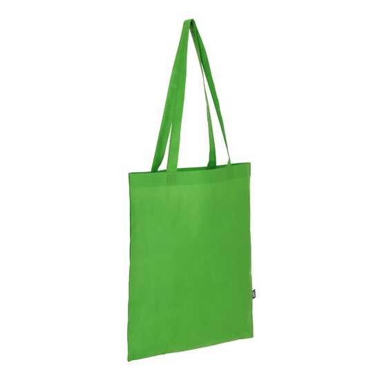 R-PET Tragetasche aus Non Woven mit langen Griffen 38 x 42cm 75g/m²