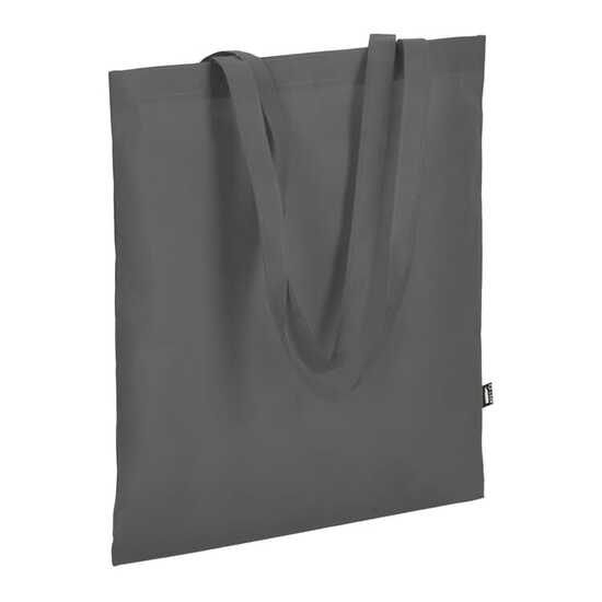 R-PET Tragetasche aus Non Woven mit langen Griffen 38 x 42cm 75g/m²