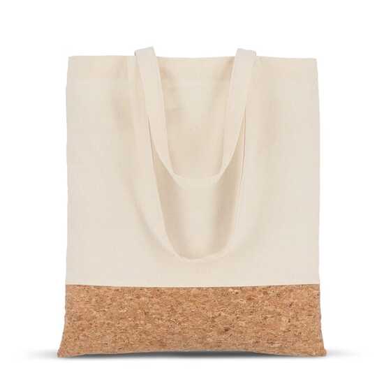 Tragetasche Baumwolle & Kork 170g/m² 35 x 40cm