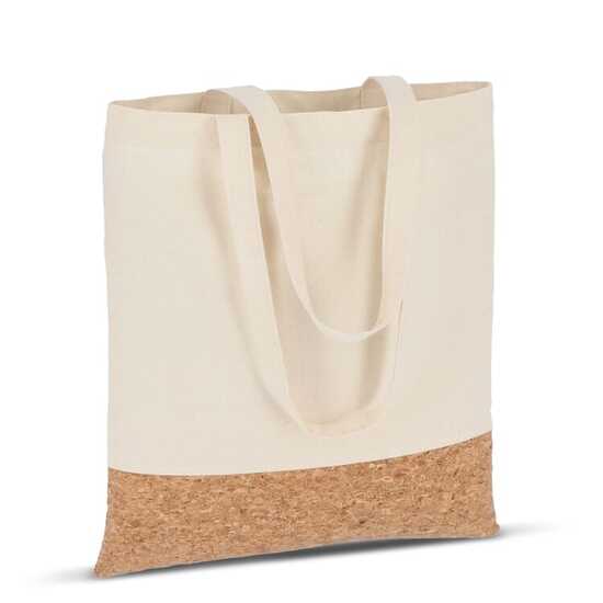 Tragetasche Baumwolle & Kork 170g/m² 35 x 40cm