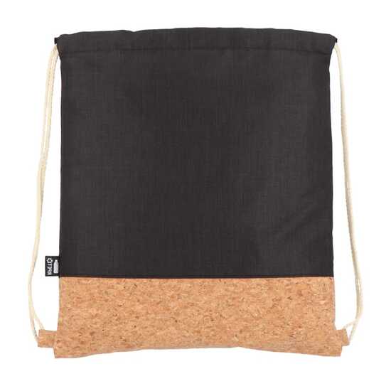 Kordelzugbeutel R-PET & Kork 35 x 40cm