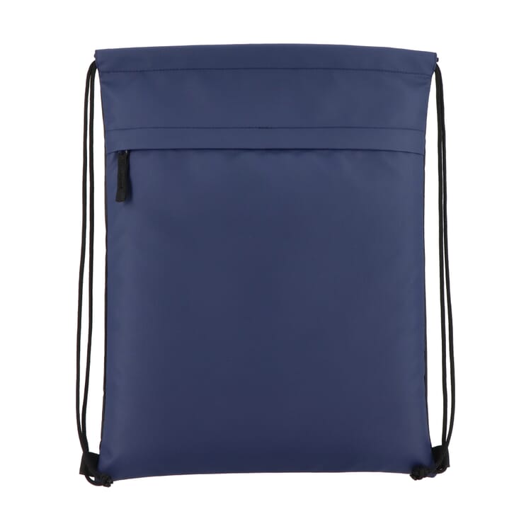 PU-beschichtete R-PET 600D Kordeltasche 33 x 42 cm