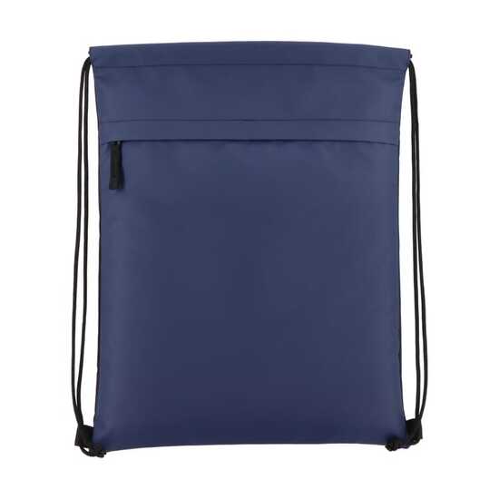 PU-beschichtete R-PET 600D Kordeltasche 33 x 42 cm