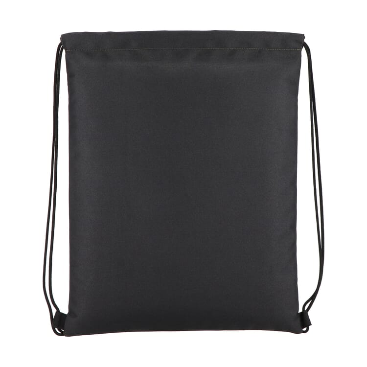 PU-beschichtete R-PET 600D Kordeltasche 33 x 42 cm