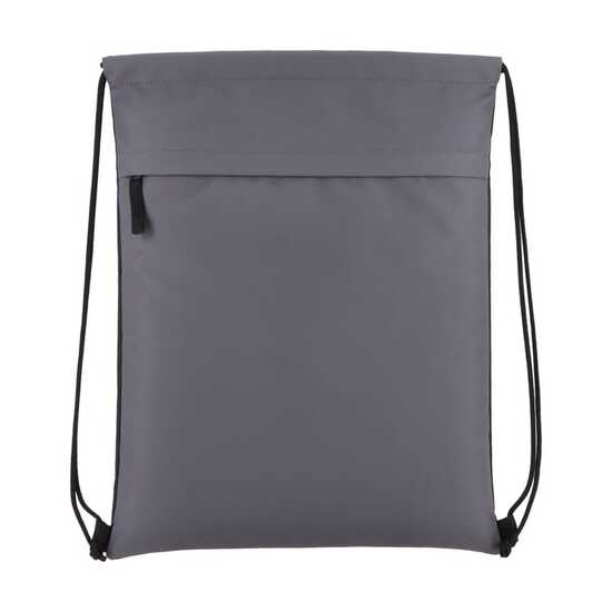 PU-beschichtete R-PET 600D Kordeltasche 33 x 42 cm
