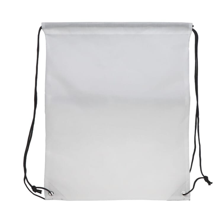 Kordelzugtasche 210T R-PET mit Reißverschluss