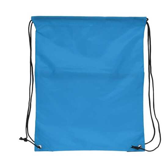 Kordelzugtasche 210T R-PET mit Reißverschluss