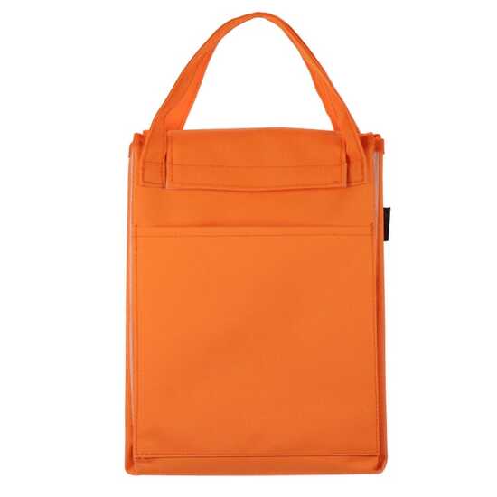 Gefaltete Kühltasche und Picknickmatte