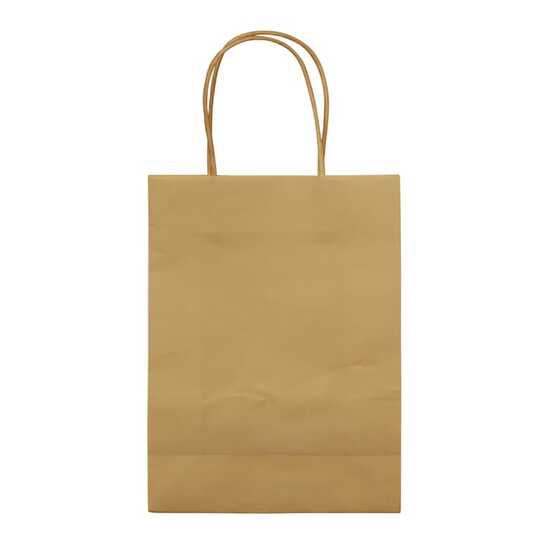 Kleine Papiertasche im Eco Look 120g/m²
