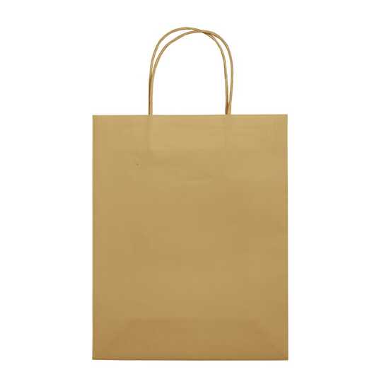 Mittlere Papiertasche im Eco Look 120g/m²