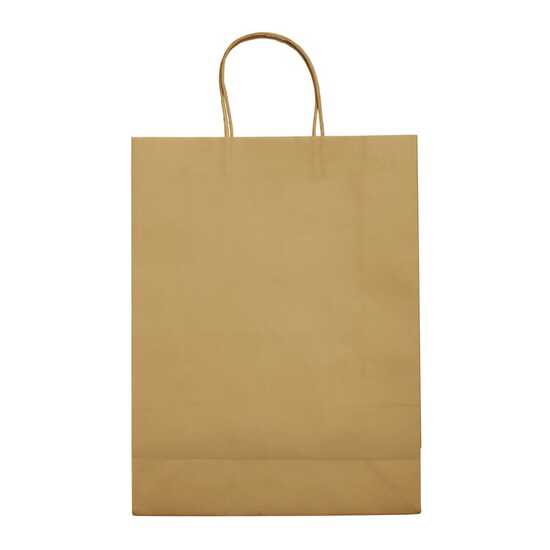 Große Papiertasche im Eco Look 120g/m²