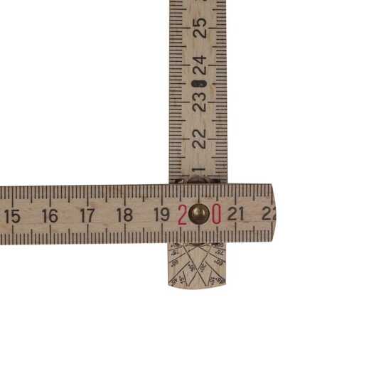 Zollstock 2m Premium natur