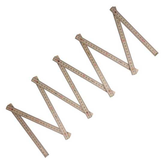 Zollstock 2m Premium natur