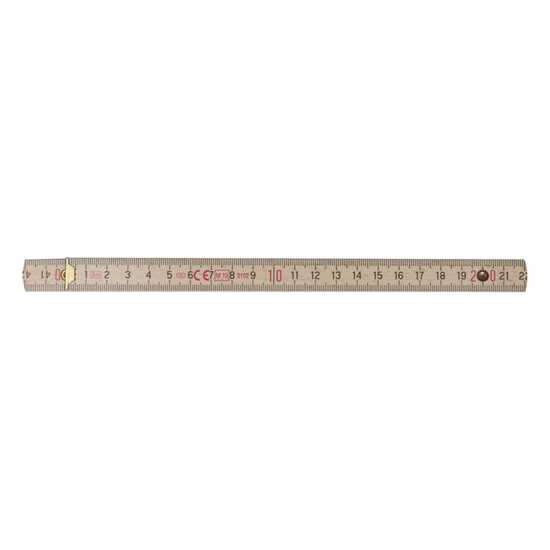 Zollstock 2m Premium natur