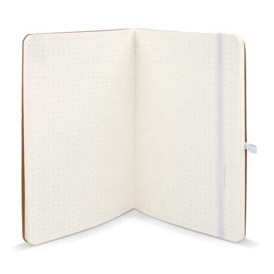 Notizbuch mit flexiblem Einband Kraftpapier A5