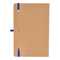 Notizbuch mit flexiblem Einband Kraftpapier A5