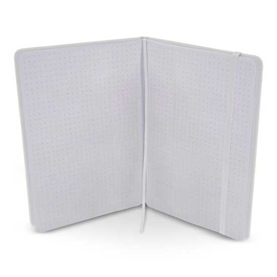 Notizbuch A5 PU mit Rasterpunktseiten