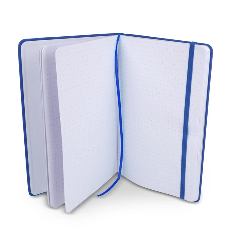Notizbuch A5 PU mit Rasterpunktseiten