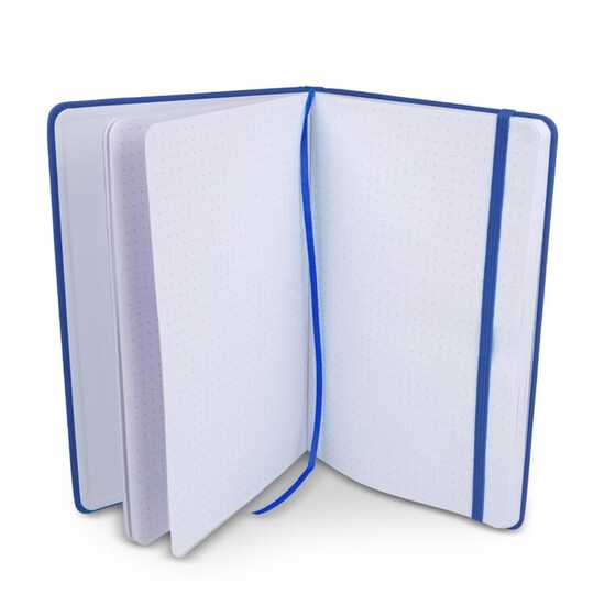 Notizbuch A5 PU mit Rasterpunktseiten