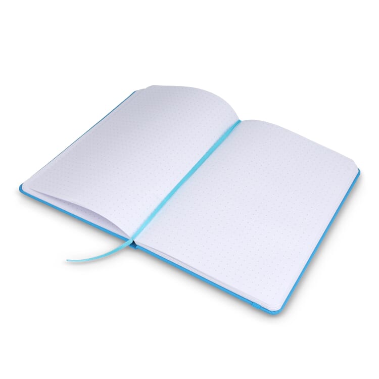 Notizbuch A5 PU mit Rasterpunktseiten