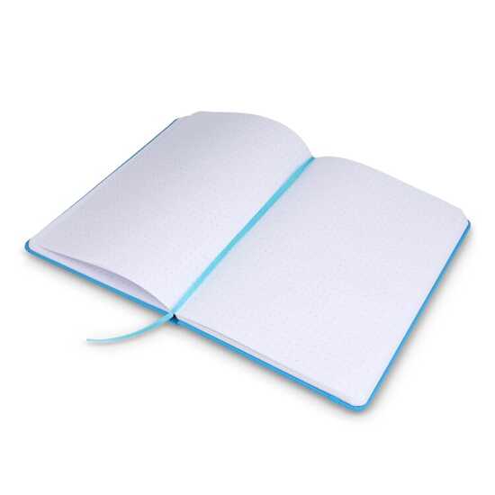 Notizbuch A5 PU mit Rasterpunktseiten