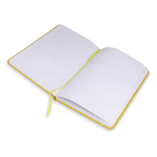 Notizbuch A5 PU mit Rasterpunktseiten