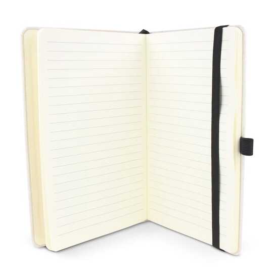 Notizbuch aus recycelter Baumwolle & R-PET A5