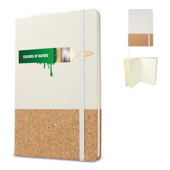 Notizbuch Baumwolle & Kork A5