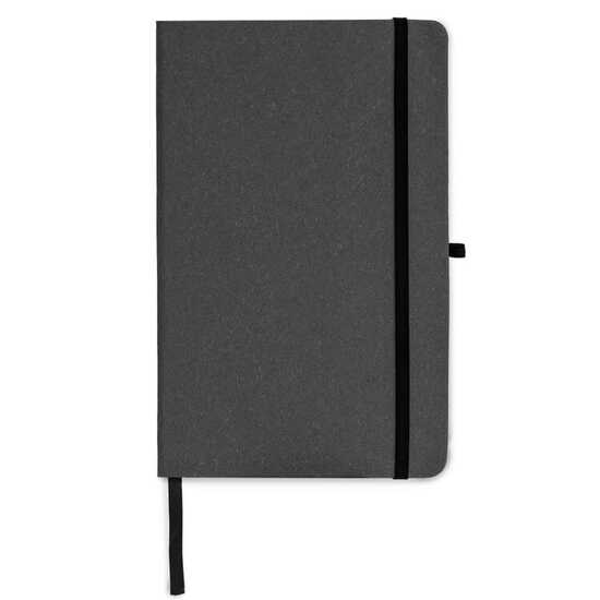 Hardcover-Notizbuch mit Einband aus recycelten Leder DIN A5